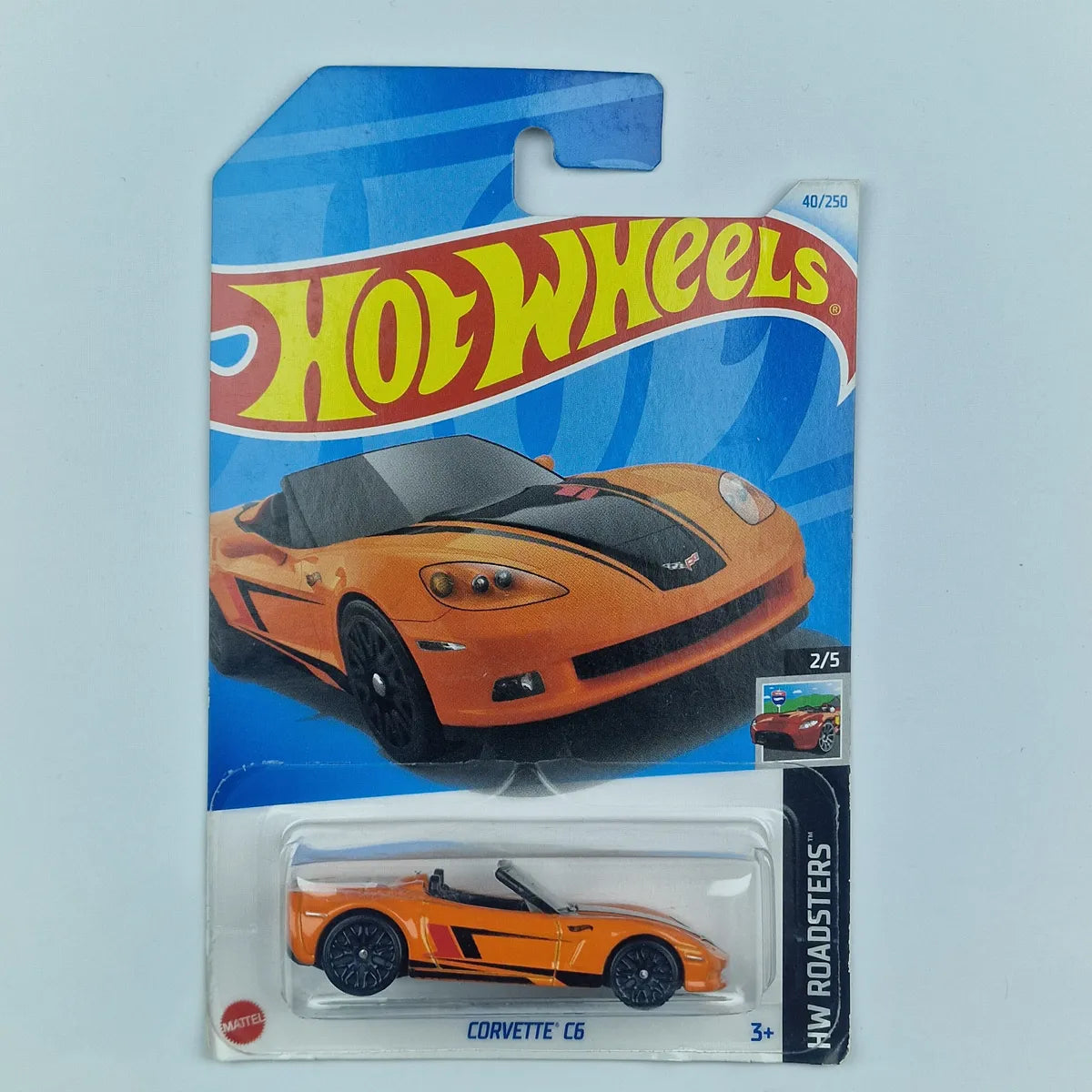 Hot Wheels Corvette C6 Orange