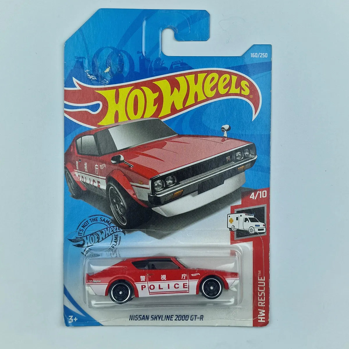 Hot Wheels Nissan Skyline 2000 GT-R Red