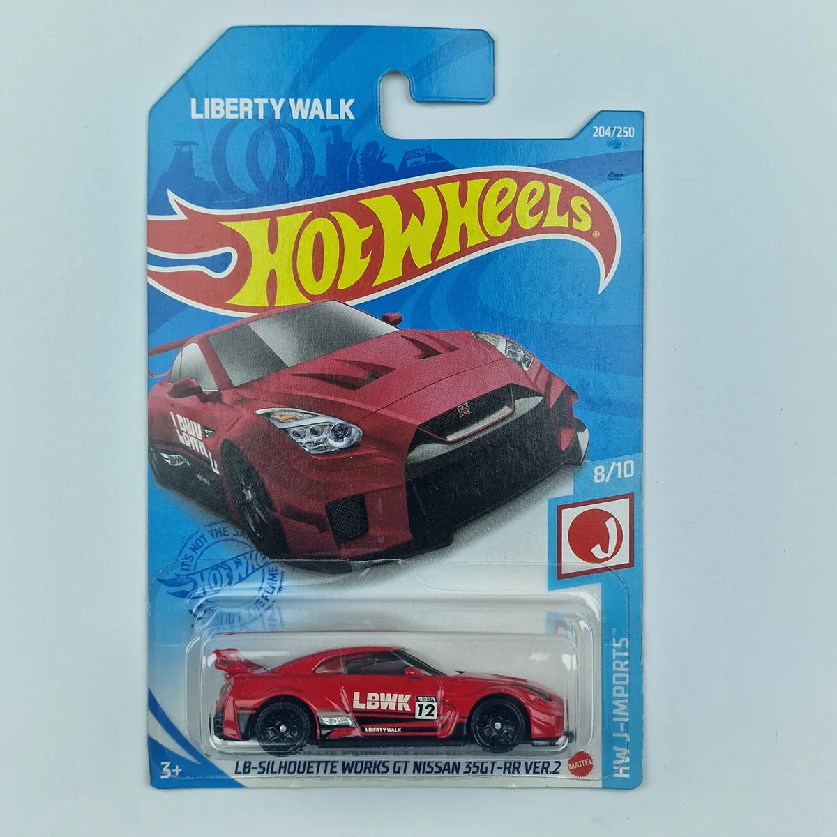 Hot Wheels LB-Silhouette Works GT Nissan 35GT-RR Red