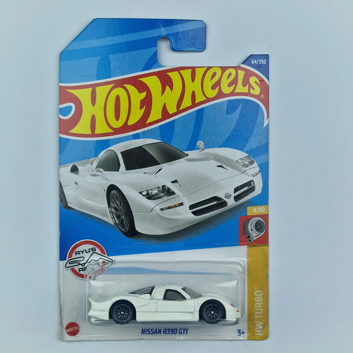 Hot Wheels Nissan R390 GTI White