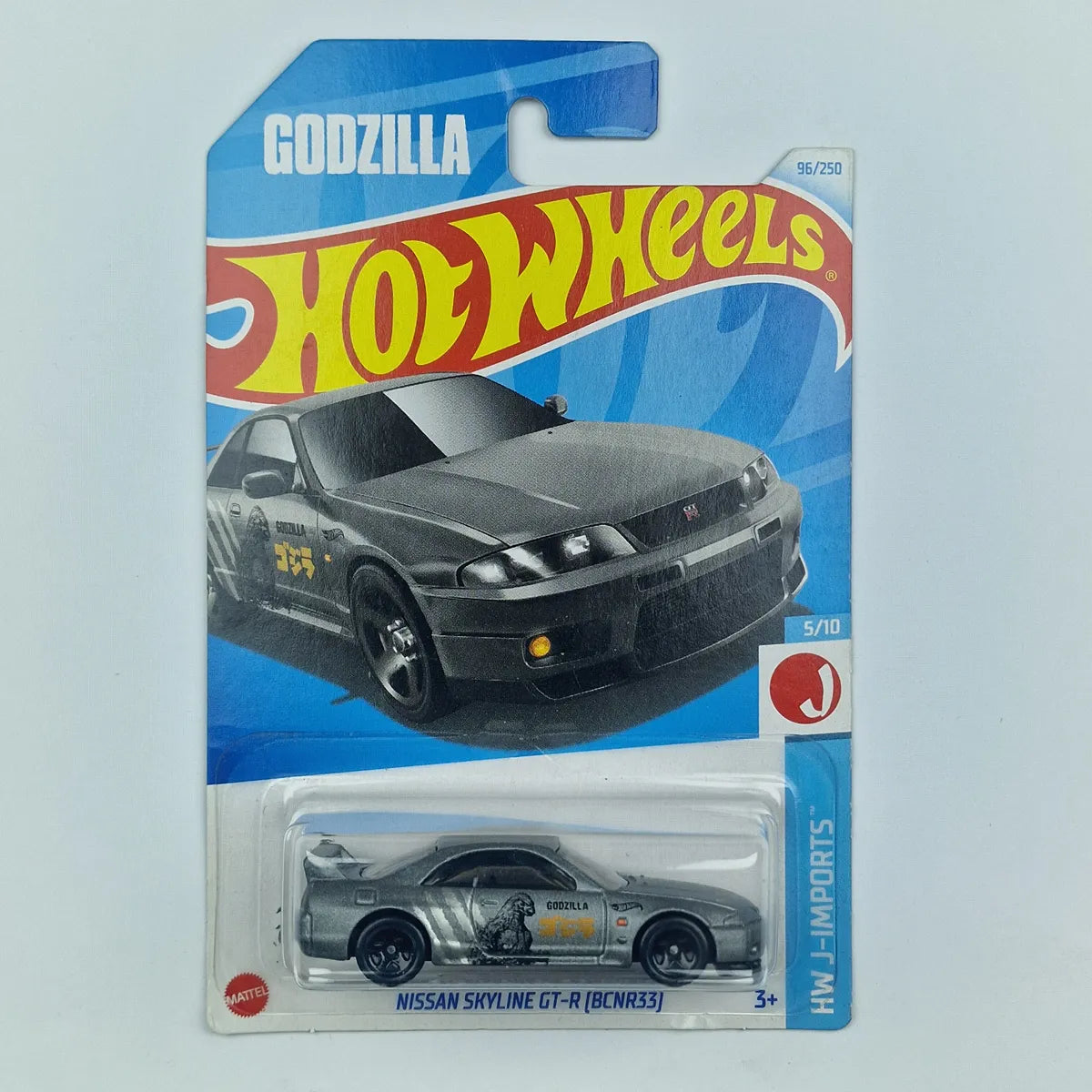 Hot Wheels Nissan Skyline GT-R BCNR33 Grey