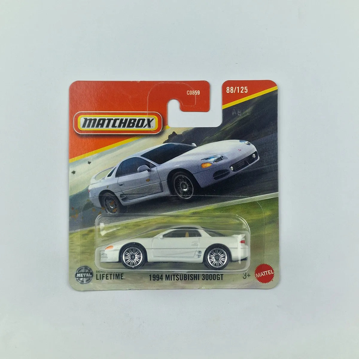 MatchBox 1994 Mitsubishi 300GT White Short Card