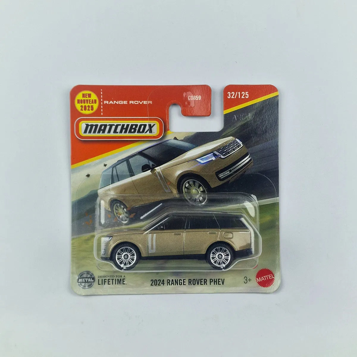 MatchBox 2024 Range Rover PHEV Golden Short Card