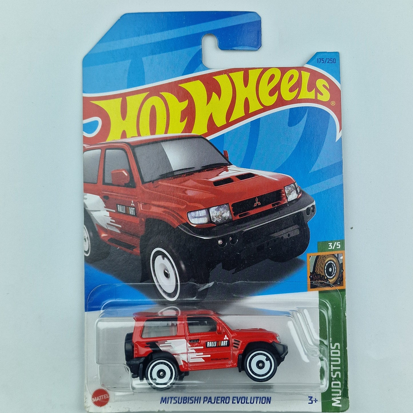 Hot Wheels Mitsubishi Pajero Evolution Red
