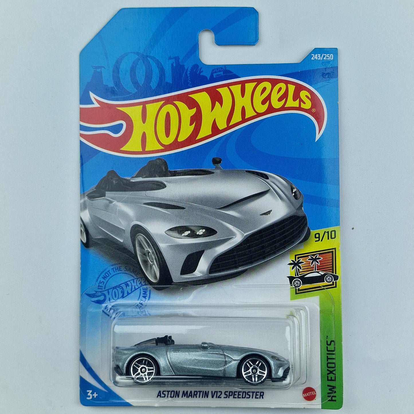Hot Wheels Aston Martin V12 Speedster Silver