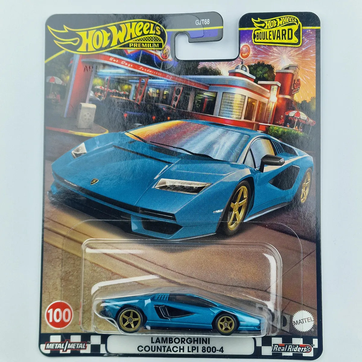 Hot Wheels Premium Lamborghini Countach LPI 800-4