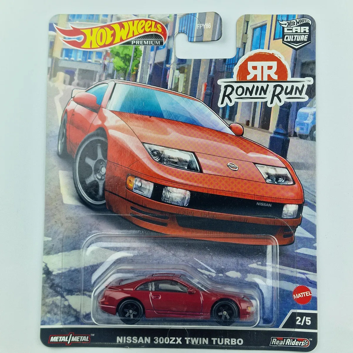 Hot Wheels Premium Nissan 300ZX Twin Turbo Red