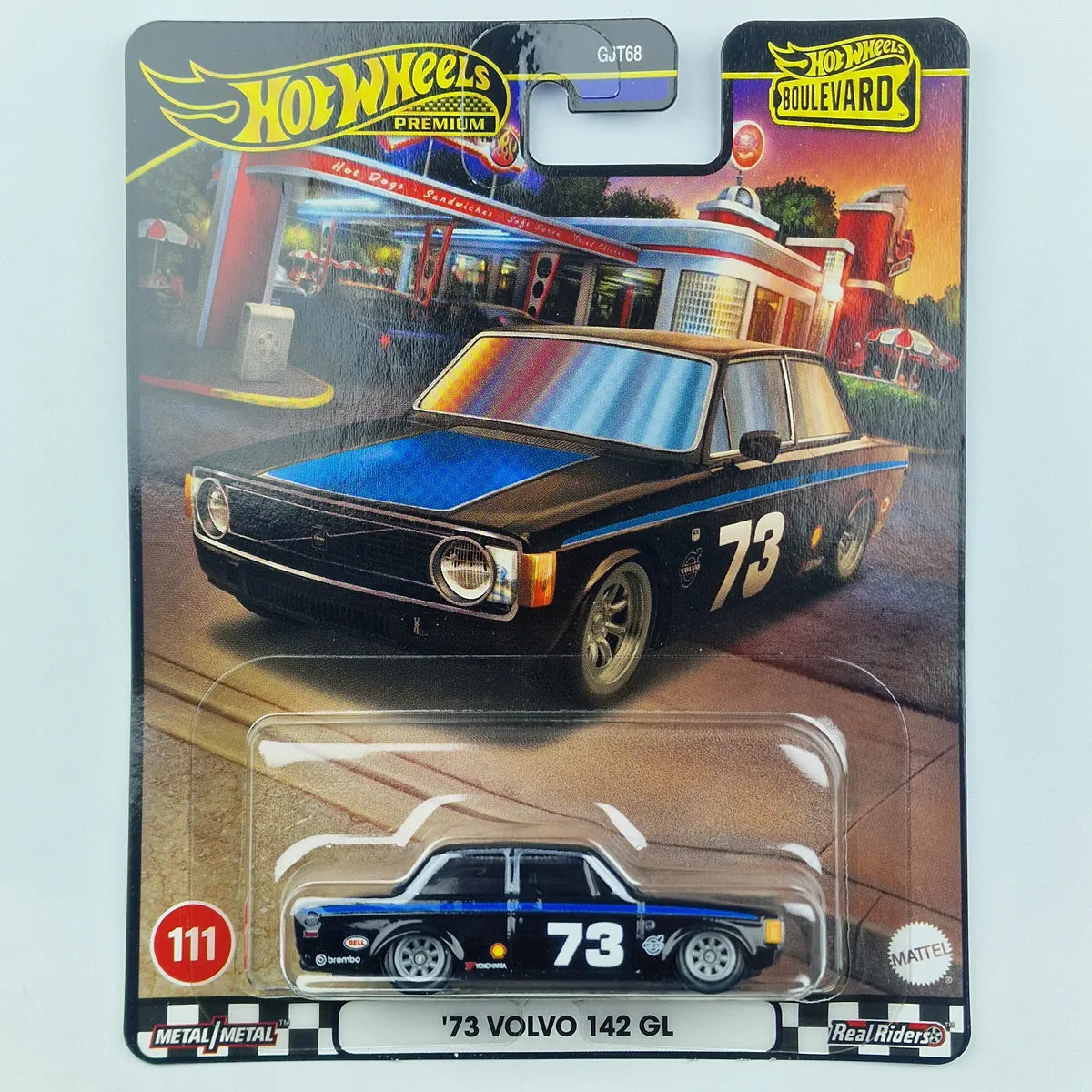 Hot Wheels Premium 73 Volvo 142 GL