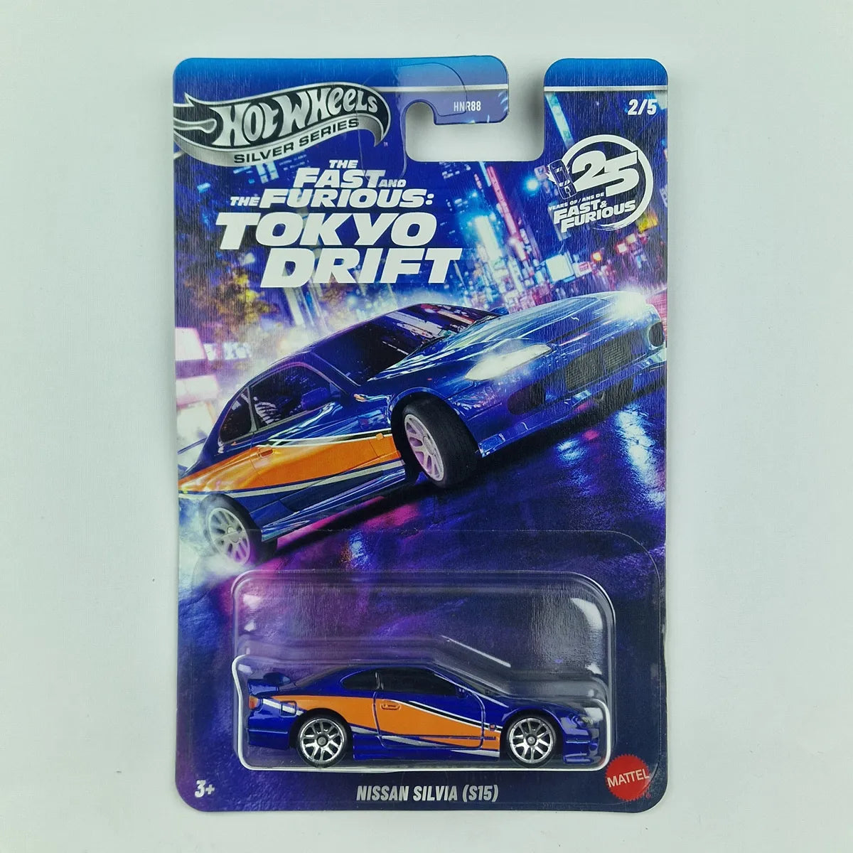 Hot Wheels Silver Series Fast and Furious Nissan Silvia S15