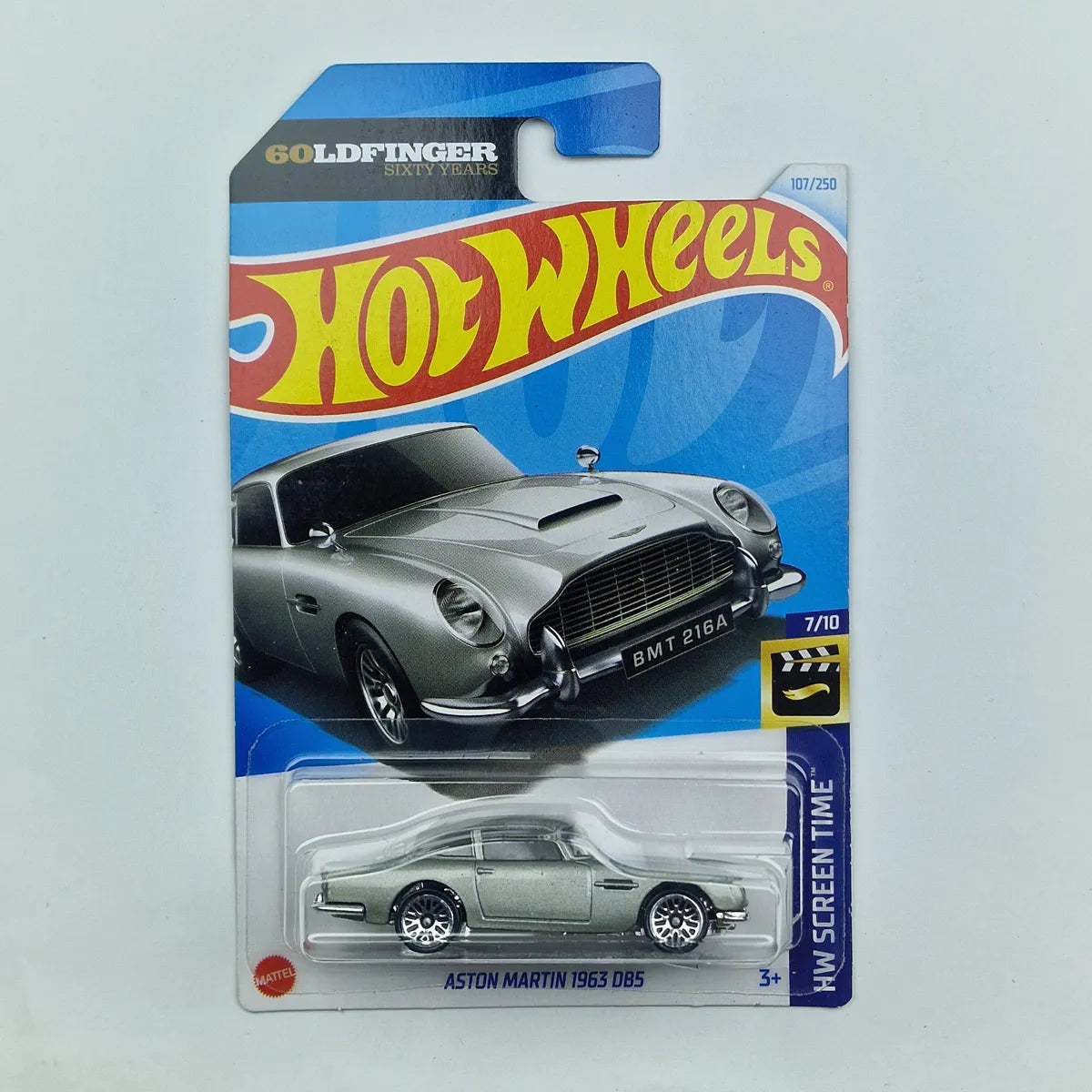 Hot Wheels Aston Martin 1963 DB5 Silver