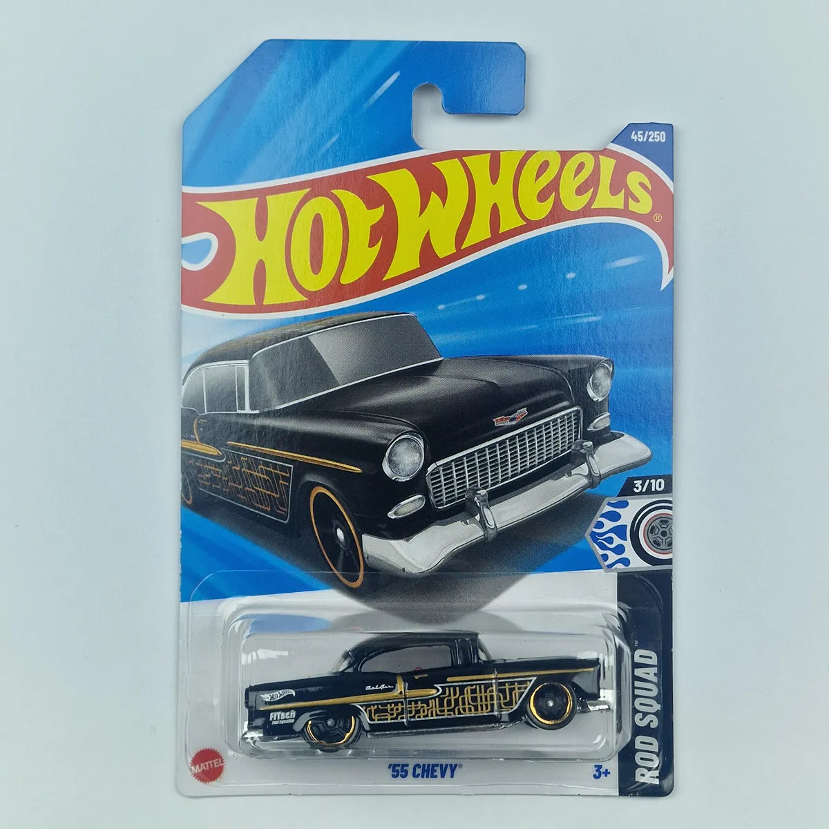 Hot Wheels 55 Chevy Black