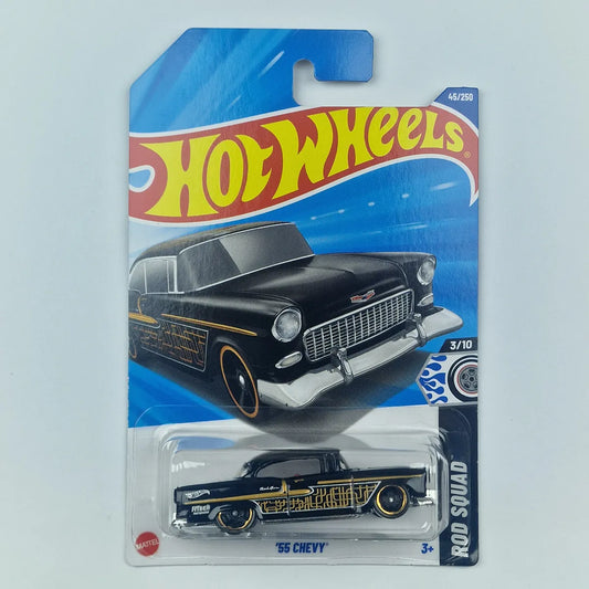 Hot Wheels 55 Chevy Black
