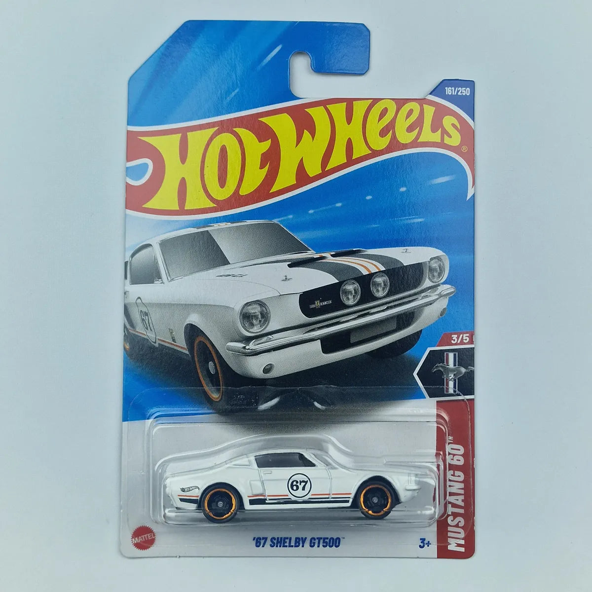 Hot Wheels 67 Shelby GT500 White
