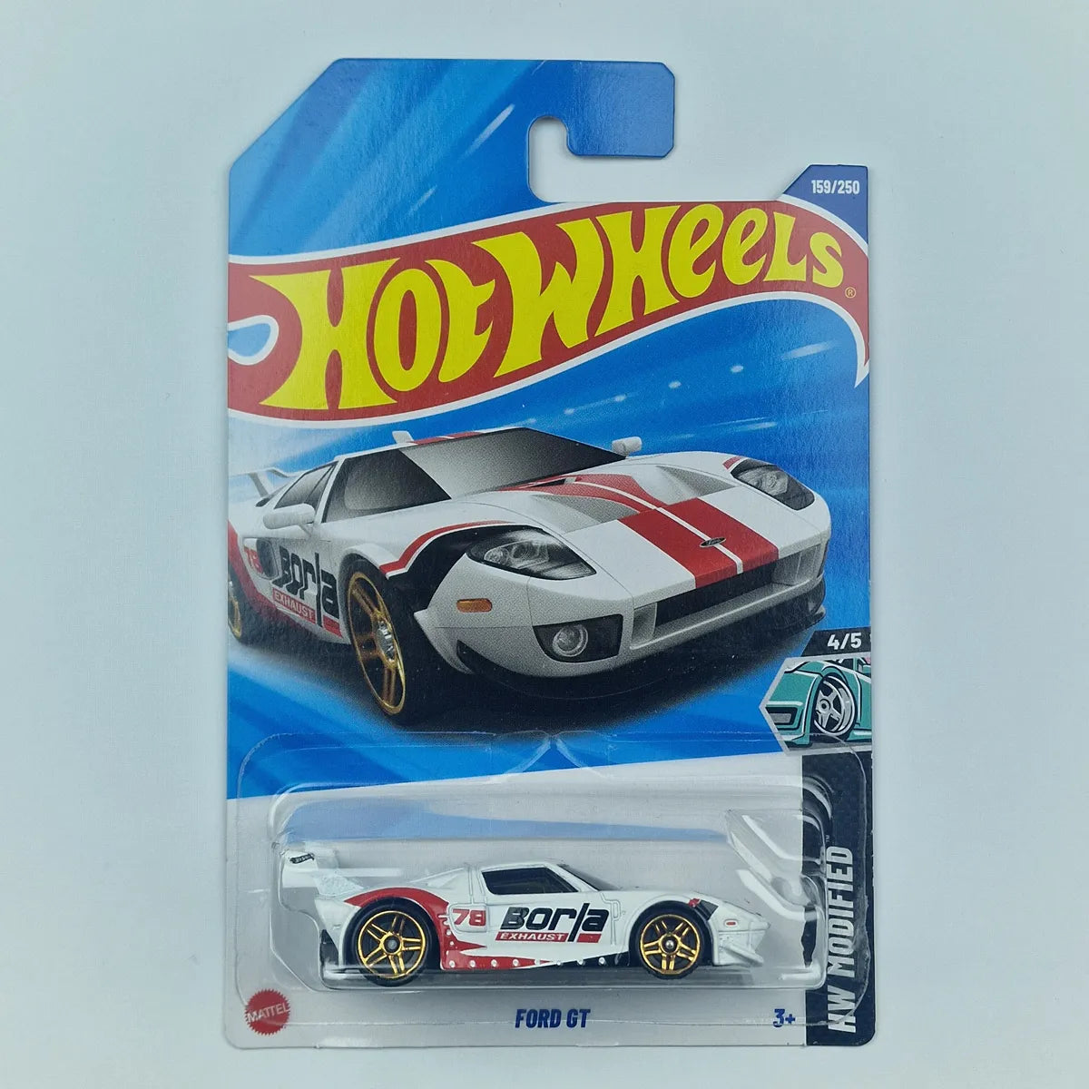 Hot Wheels Ford GT White