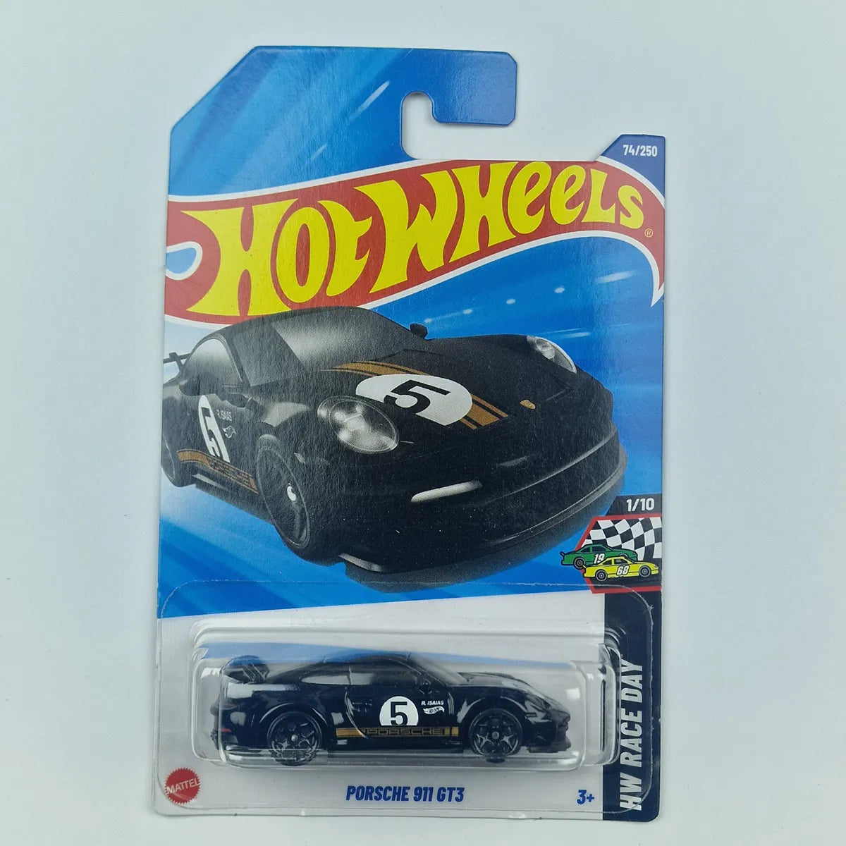 Hot Wheels Porsche 911 GT3 Black