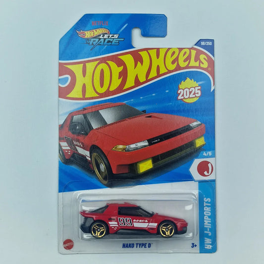 Hot Wheels Hako Type D Red