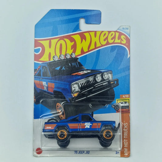 Hot Wheels 75 Jeep J10 Blue