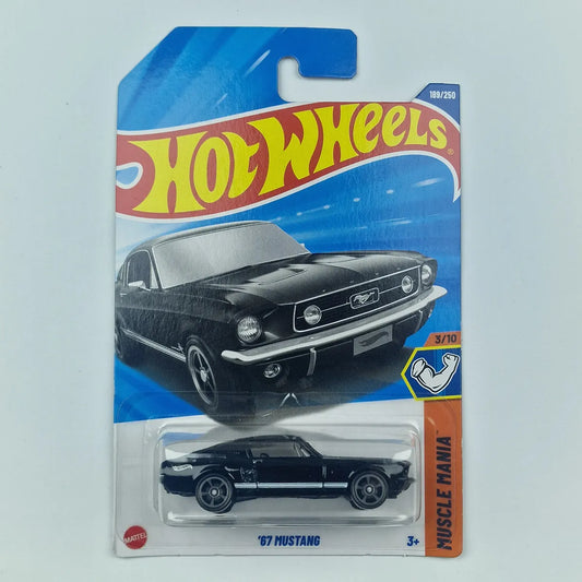 Hot Wheels 67 Mustang Black
