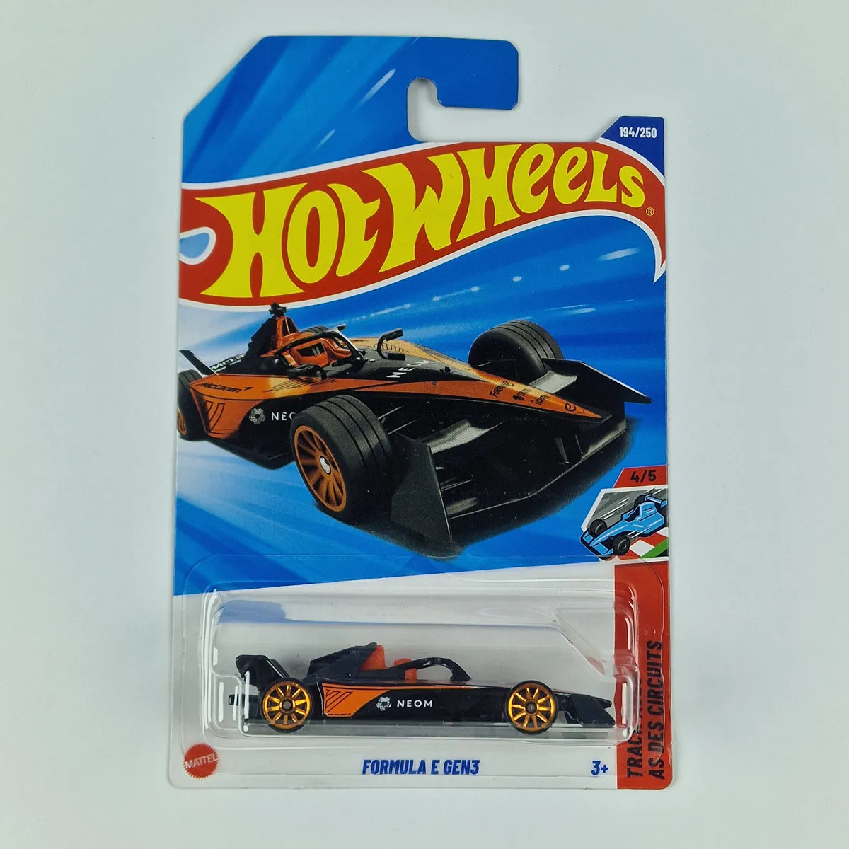 Hot Wheels Formula E Gen3