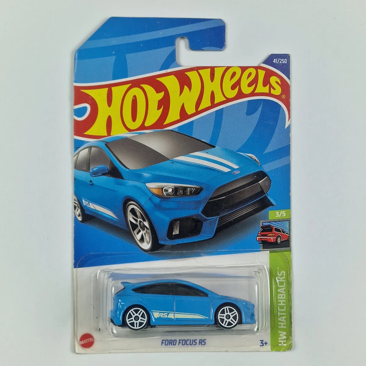 Hot Wheels Ford Focus RS Blue