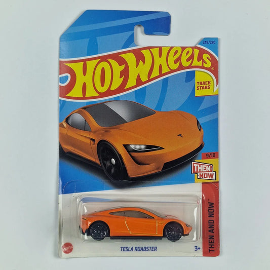 Hot Wheels Tesla Roadster Orange