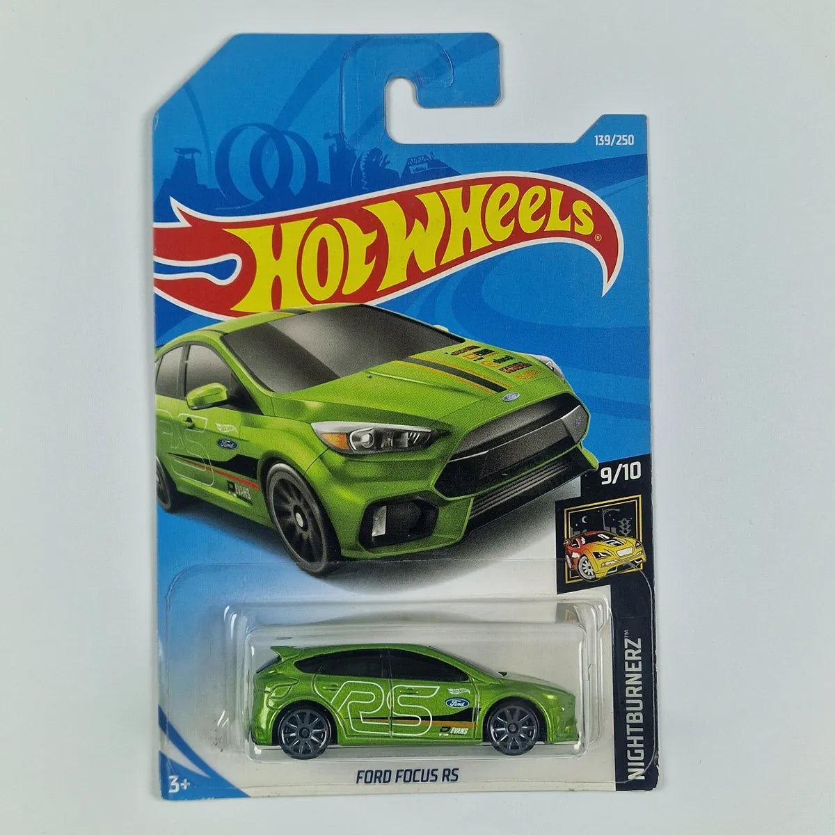 Hot Wheels Ford Focus RS Green