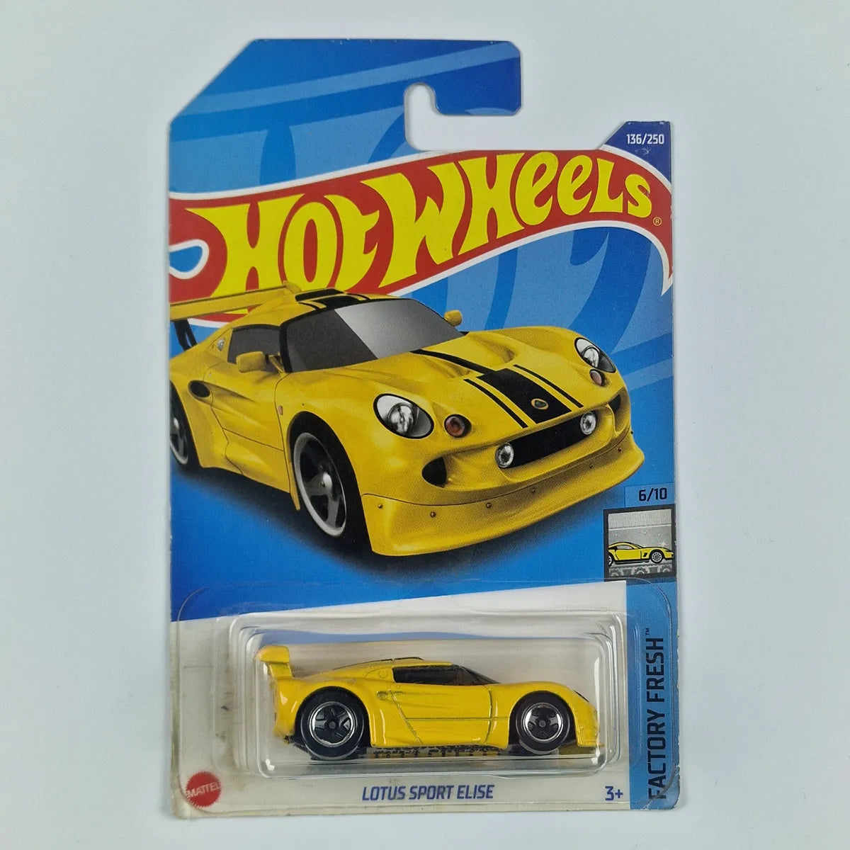 Hot Wheels Lotus Sport Elise Yellow