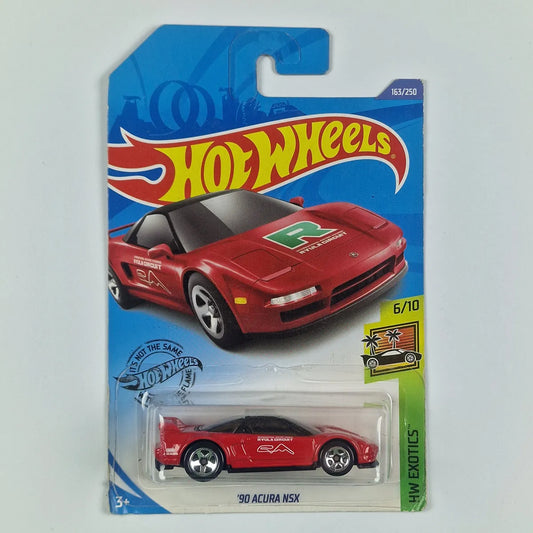 Hot Wheels 90 Acura NSX Red
