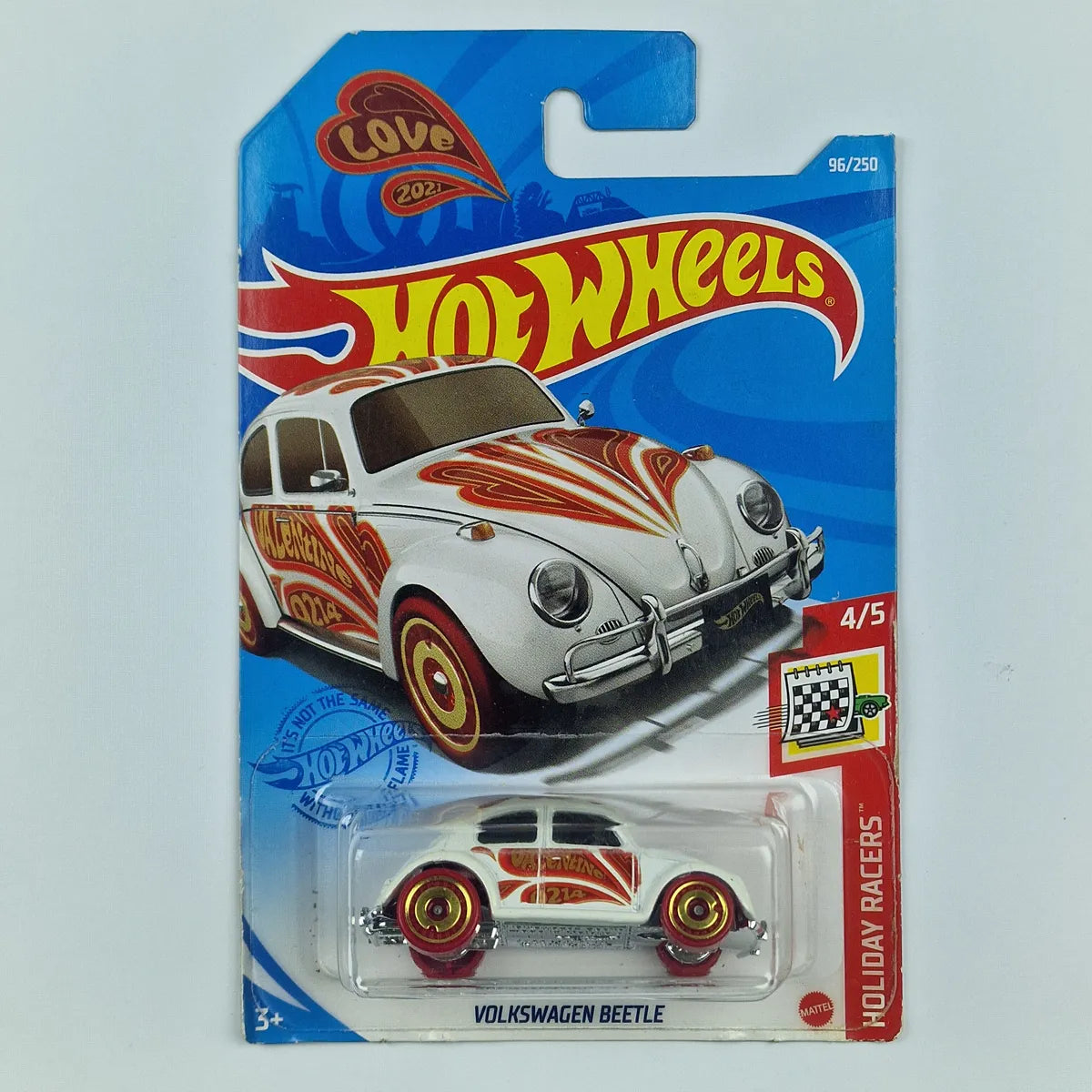 Hot Wheels Volkswagen Beetle White