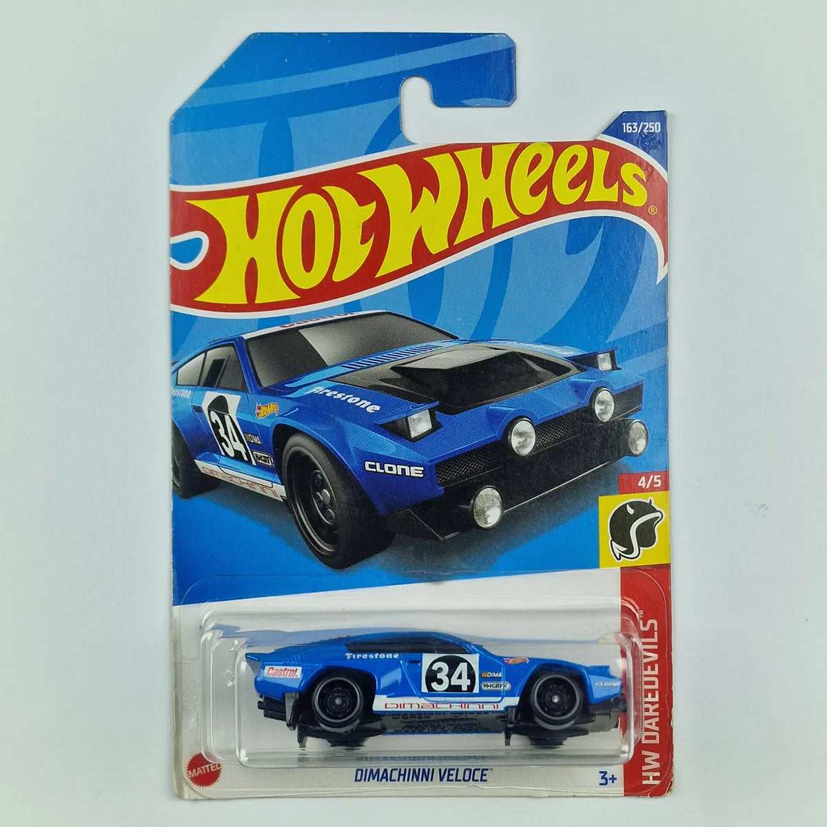 Hot Wheels Dimachinni Veloce Blue