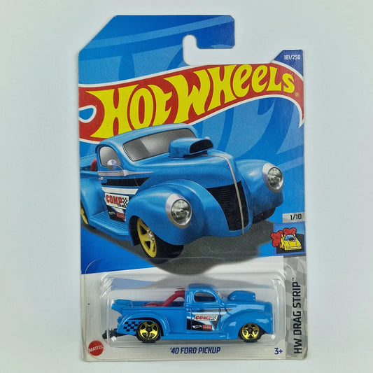 Hot Wheels 40 Ford Pickup Blue