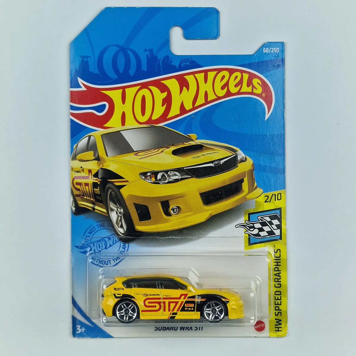 Hot Wheels Subaru WRX STI Yellow
