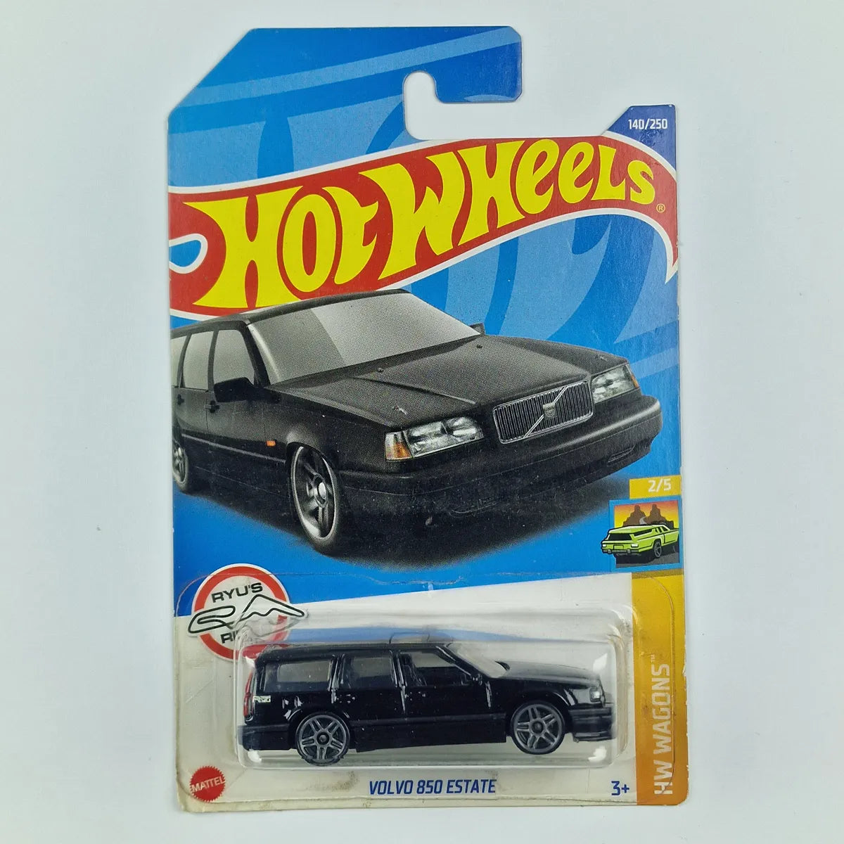 Hot Wheels Volvo 850 Estate Black