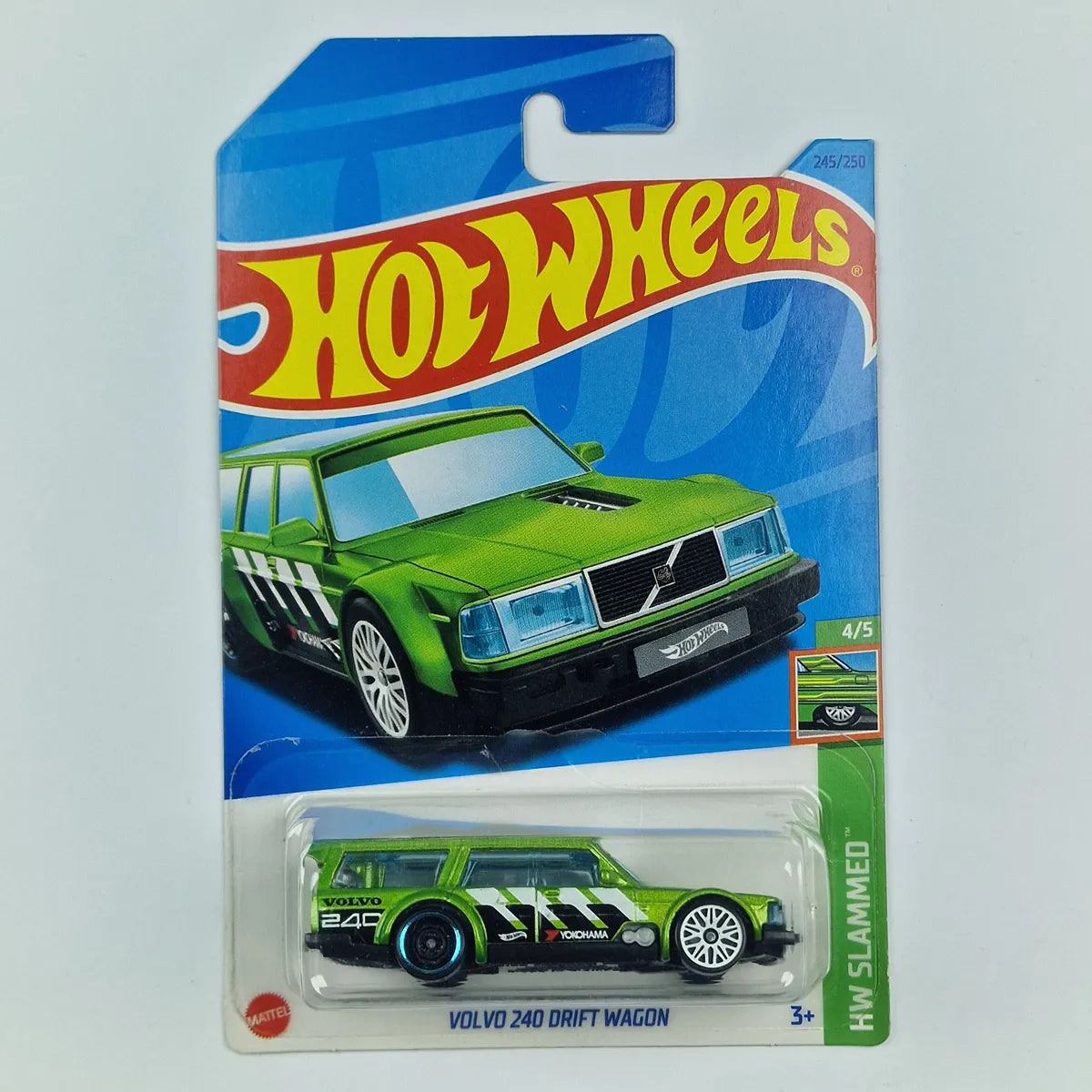 Hot Wheels Volvo 240 Drift Wagon Green