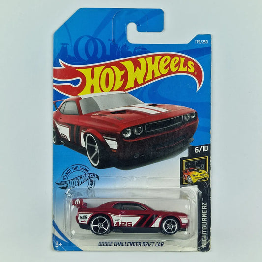 Hot Wheels Dodge Challenger Drift Car Red