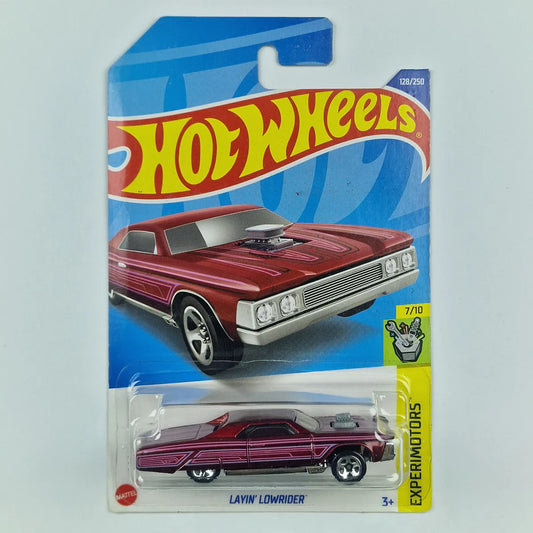 Hot Wheels Layin Lowrider Red