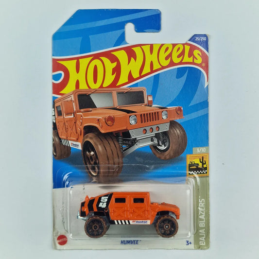 Hot Wheels Humvee Orange