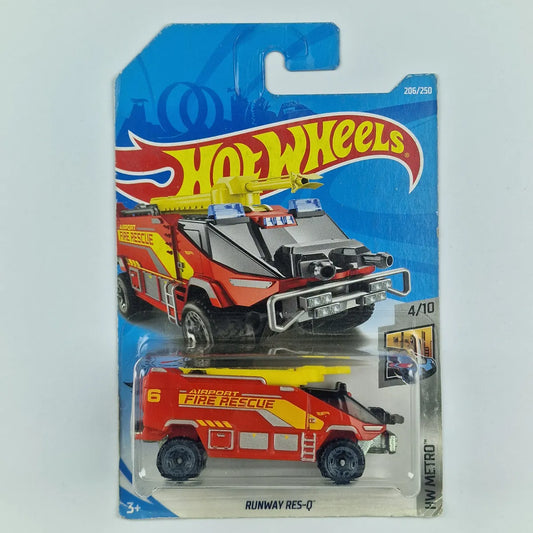 Hot Wheels Runway Res-Q Red