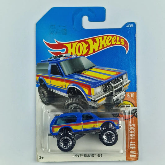 Hot Wheels Chevy Blazer 4x4 Blue