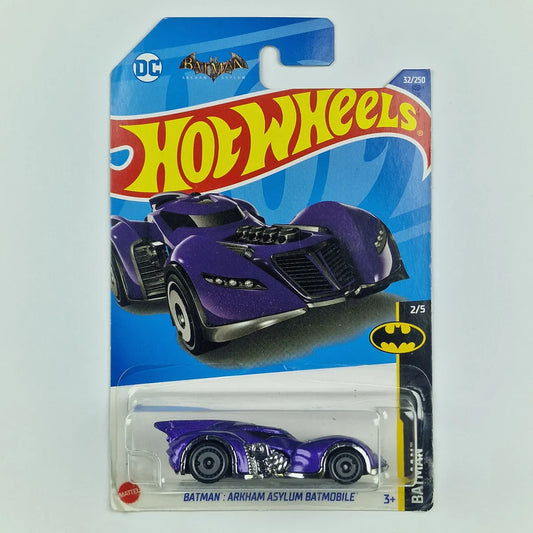 Hot Wheels Batman Arkham Asylum Batmobile Purple