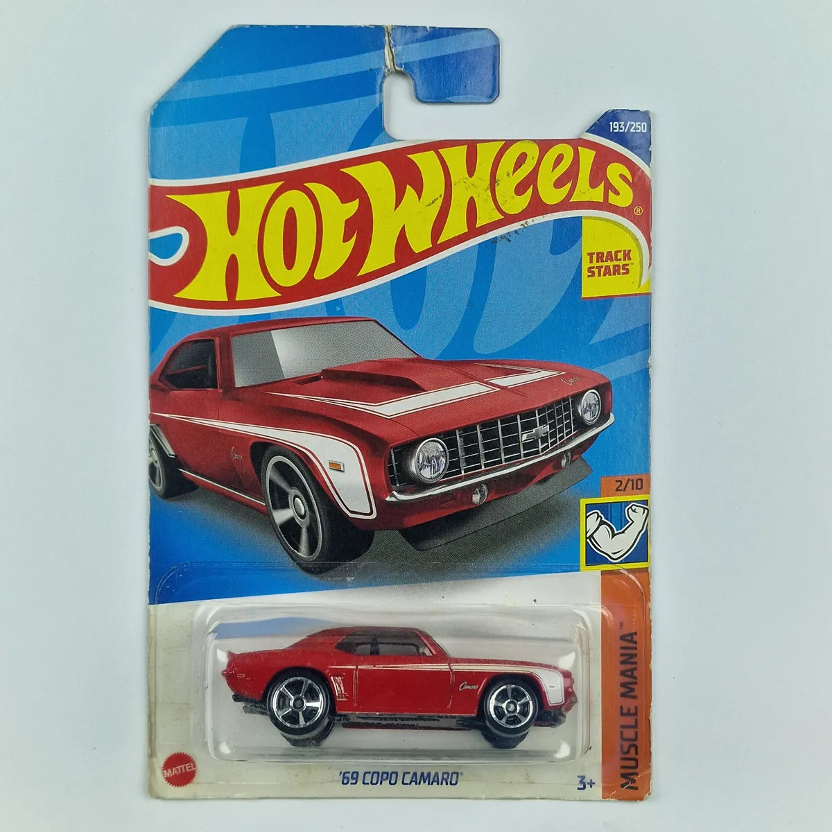 Hot Wheels 69 Copo Camaro Red