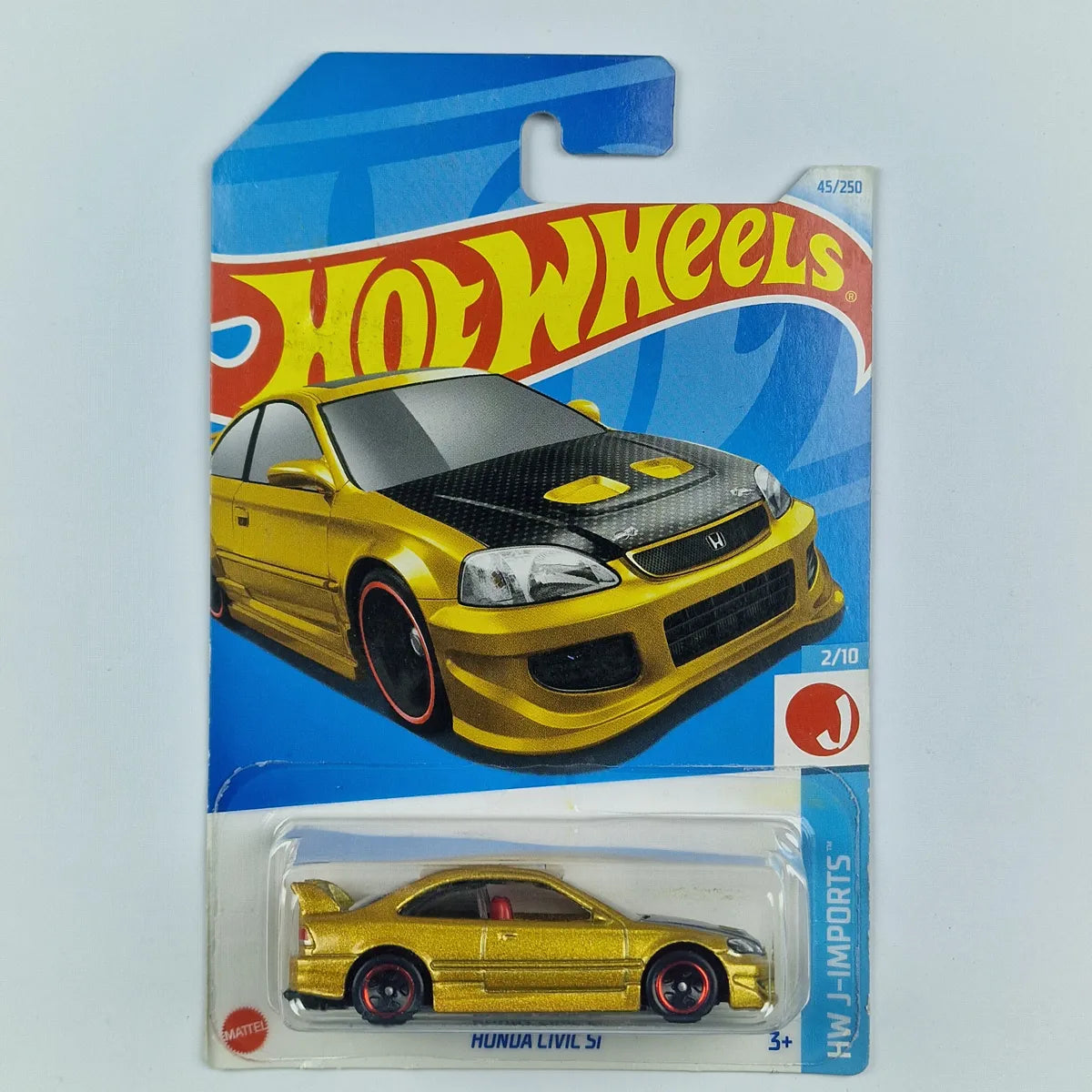 Hot Wheels Honda Civic Si Golden