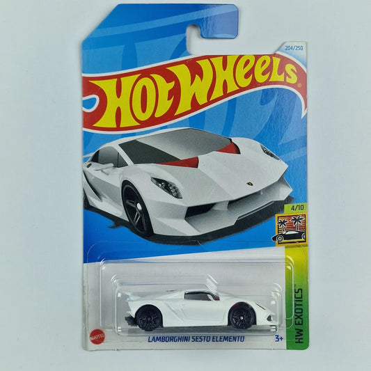 Hot Wheels Lamborghini Sesto Elemento White