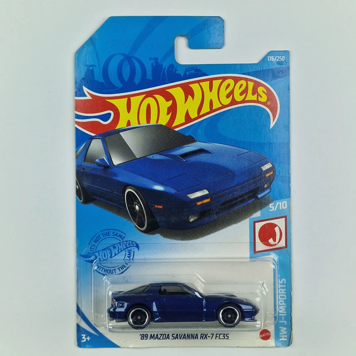 Hot Wheels 89 Mazda Savanna RX-7 FC35 Blue
