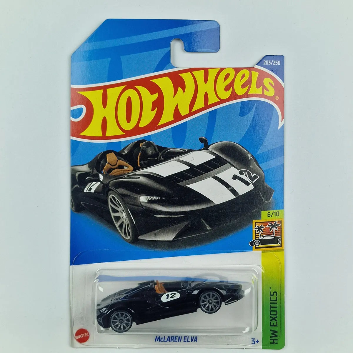 Hot Wheels Mclaren Elva Black