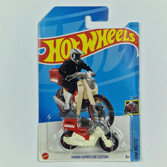 Hot Wheels Honda Super Cub Custom Red