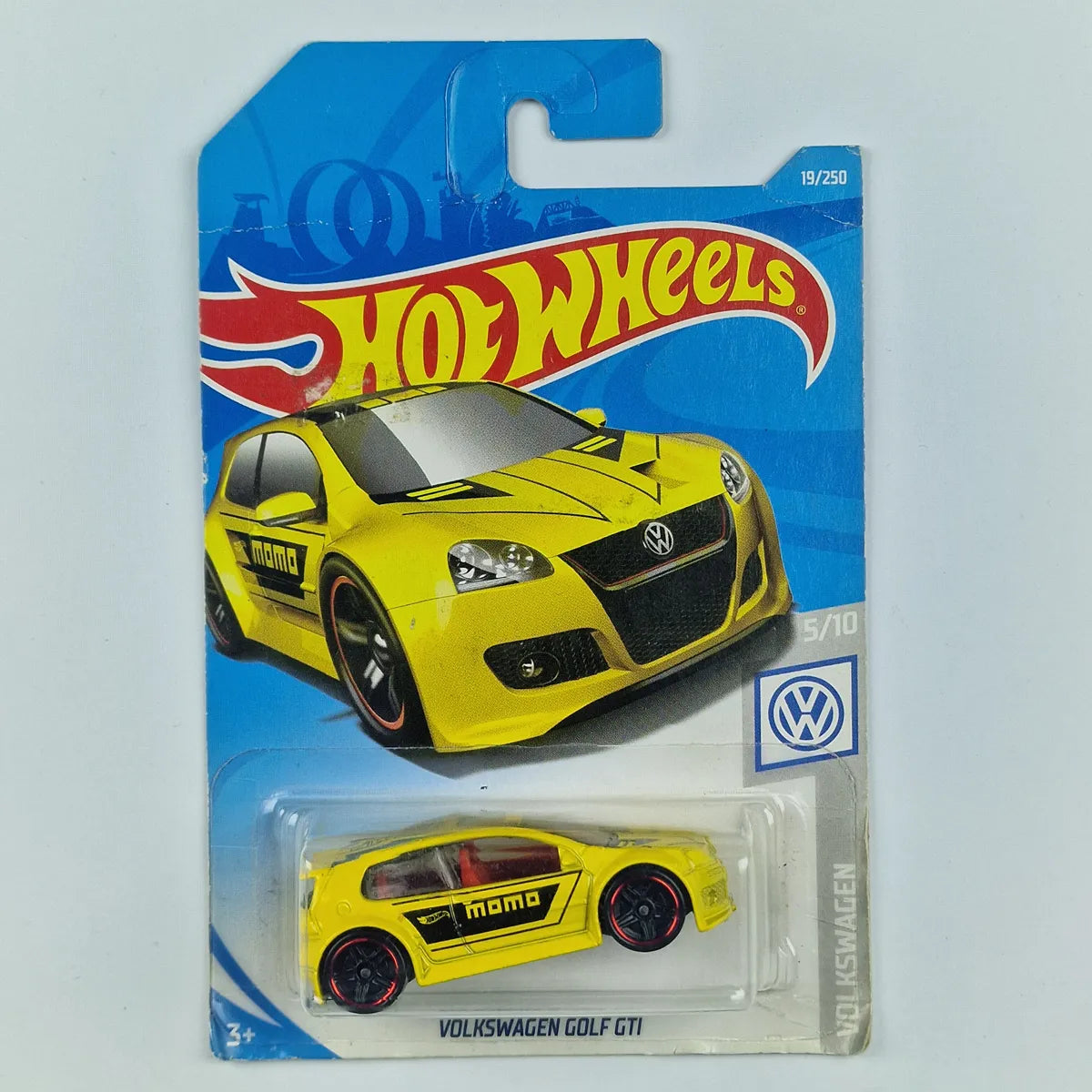 Hot Wheels Volkswagen Golf GTI Yellow