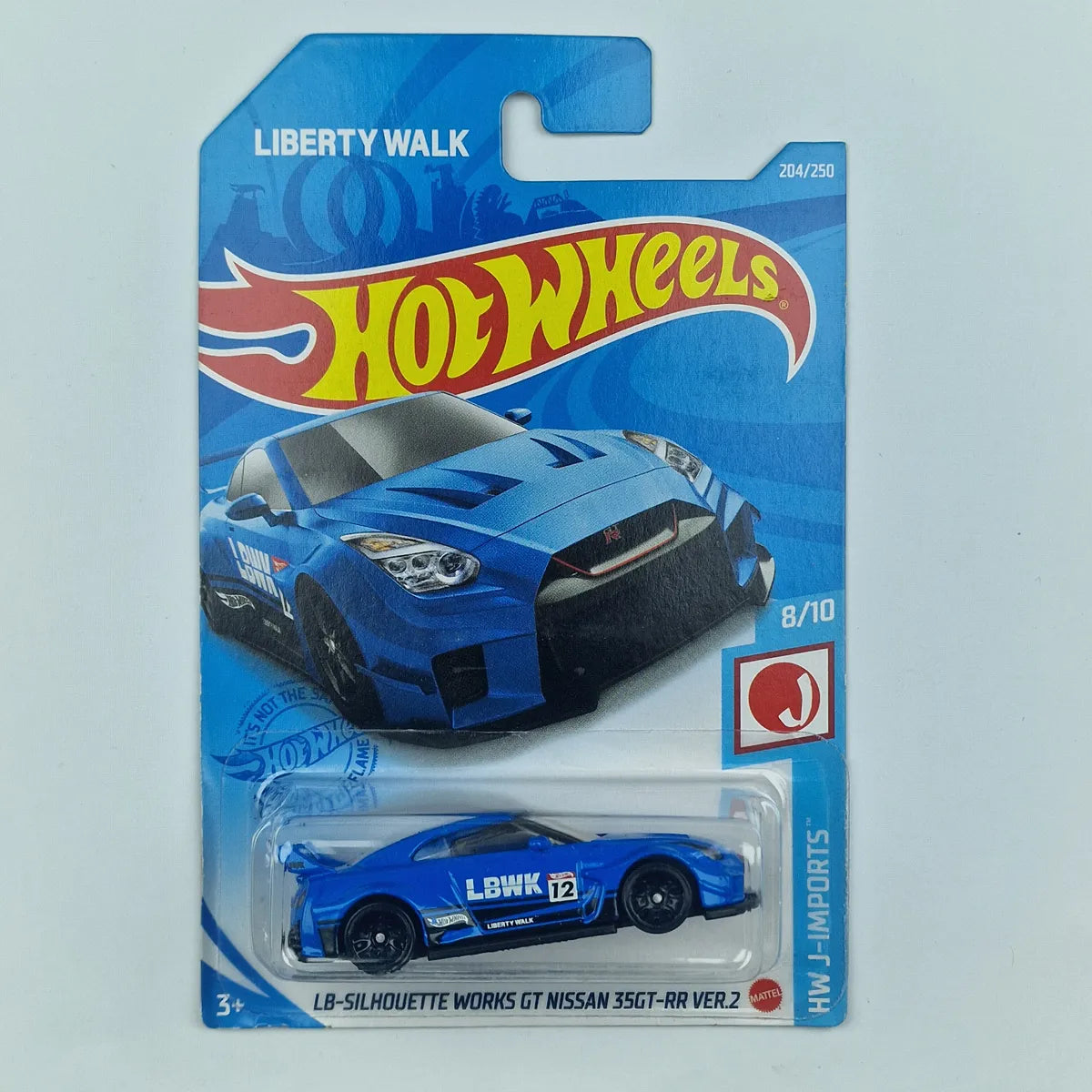 Hot Wheels LB-Silhouette Works GT Nissan 35GT-RR Blue