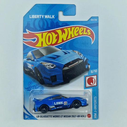 Hot Wheels LB-Silhouette Works GT Nissan 35GT-RR Blue