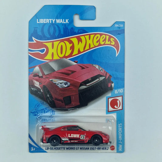 Hot Wheels LB-Silhouette Works GT Nissan 35GT-RR Red